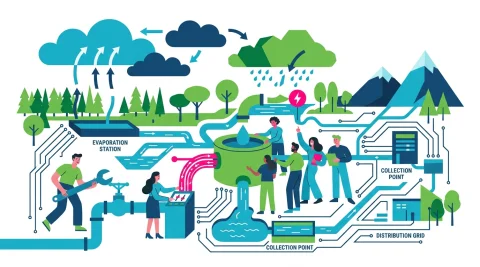 A Grande Engrenagem: Por que o Ciclo da Água é a Infraestrutura Crítica da Civilização